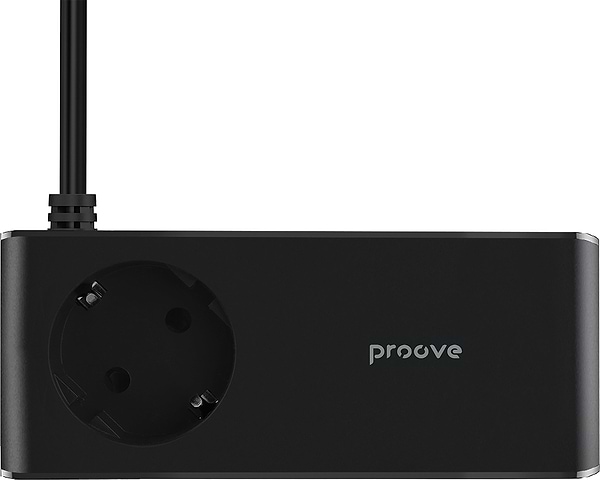 Фото - Мережевий фільтр Proove Homester Pro 65W (AC + 2xType-C + 2xUSB) 1.5m Black (PSHP25002201)