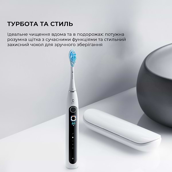 Фото - Зубная щетка электрическая Oclean X Pro 20 Set Black (6970810556964)
