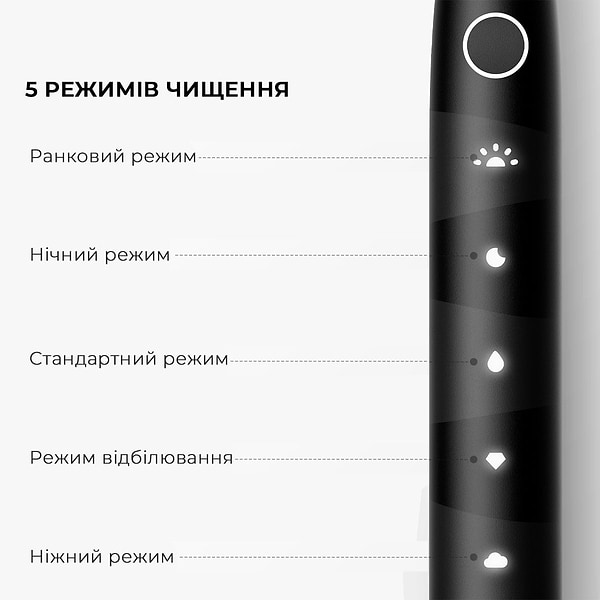 Фото - Зубна щітка електрична Oclean Flow S Electric Toothbrush Green (6970810557336)