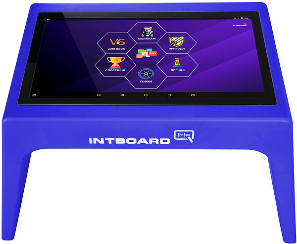 Фото - Интерактивный стол INTBOARD ZABAVA 2.0 32'' + ПО для развлечений - Синий ZABAVA 32 BL 2.0 (10517031)