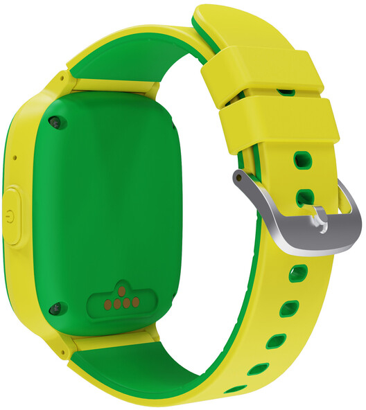 Фото - Детские часы Canyon Sunny KW-48 Video 4G GPS Games Music Yellow/Green (CNE-KW48YG)