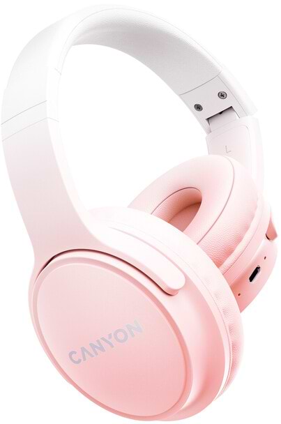Фото - Навушники накладні бездротові Canyon OnRiff 4 Bluetooth Pink (CNS-CBTHS4P)