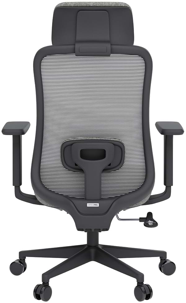 Фото - Крісло офісне OfficePro Wave (OC599-B-DG-DG) Black/Dark Gray