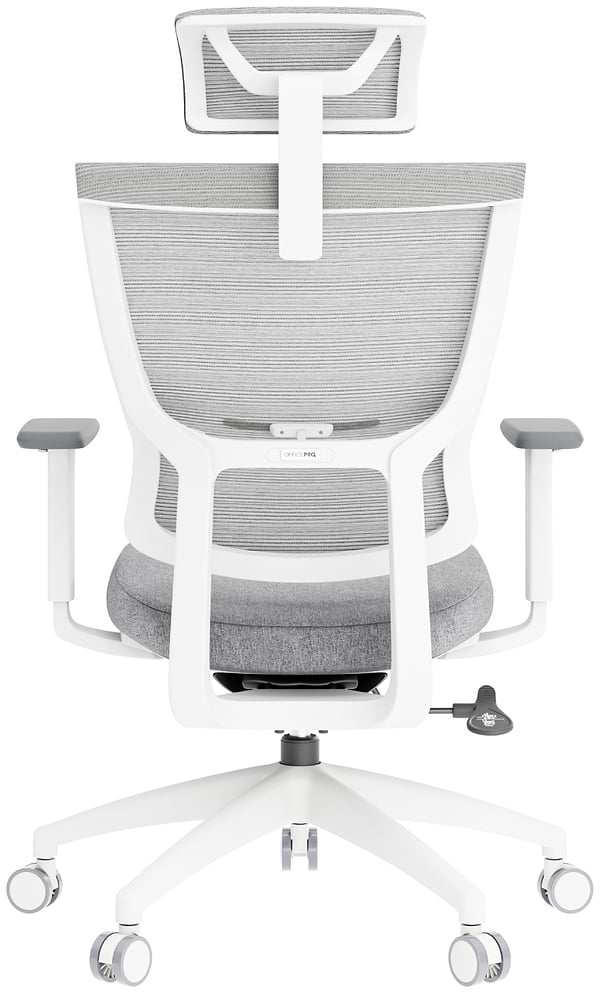 Фото - Крісло офісне OfficePro Elegant (OC600-W-LG-LG) White/Light Gray