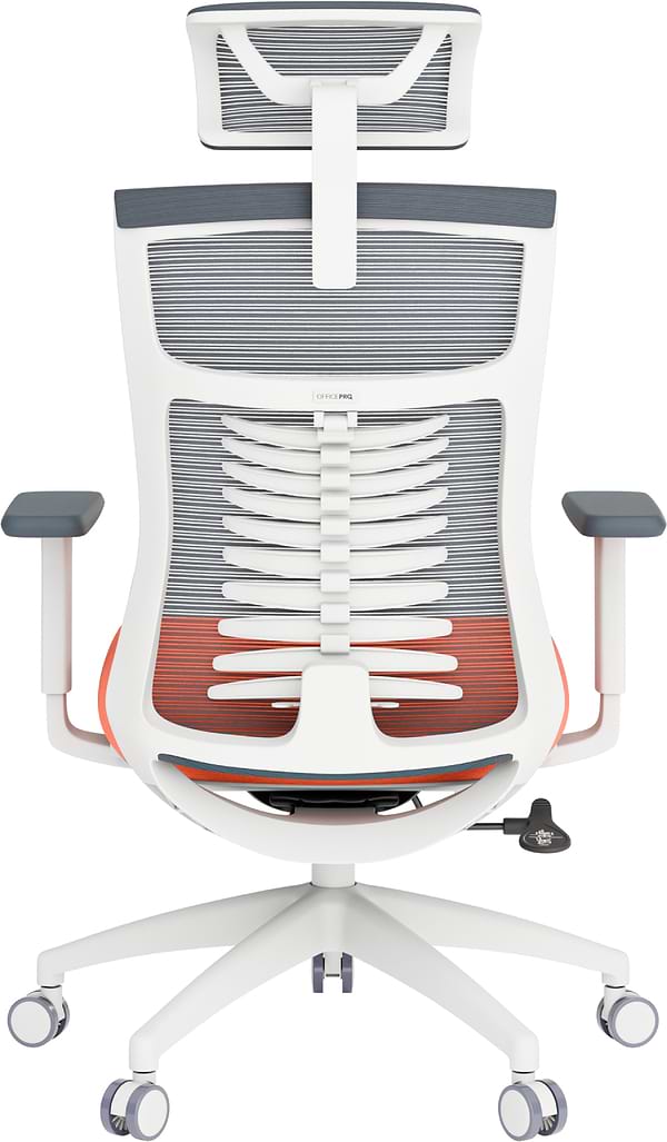 Фото - Кресло офисное OfficePro Balance (OC550-W-DG-OR) White/Dark Gray/Orange