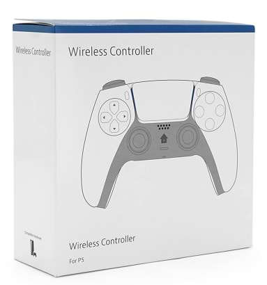 Фото - Геймпад Brazzers BR-KCLPS5 PS5 DUAL Sense Wireless Controller White (39230)