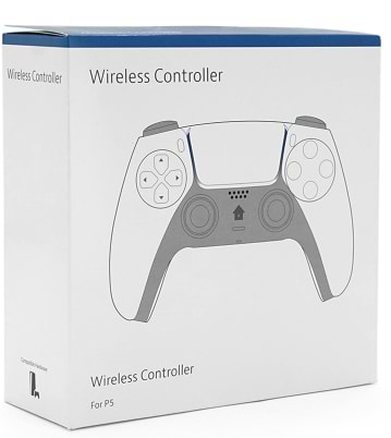 Фото - Уцінка - Геймпад Brazzers BR-KCLPS5 PS5 DUAL Sense Wireless Controller Black (39231)