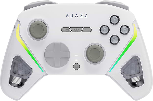 Фото - Геймпад Ajazz 2.4G/BT/USB RGB White (GP100S-W)