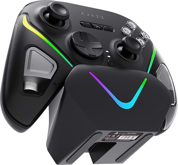 Фото - Геймпад Ajazz 2.4G/BT/USB (Switch/PC/iOS/Android) RGB Black (GP100S-B)