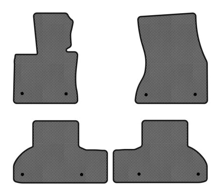 EVA коврики в салон авто EVAtech для X5 (F15) BMW 2013-2018 3 поколение SUV EU (BM330PBC4BW8RGB)