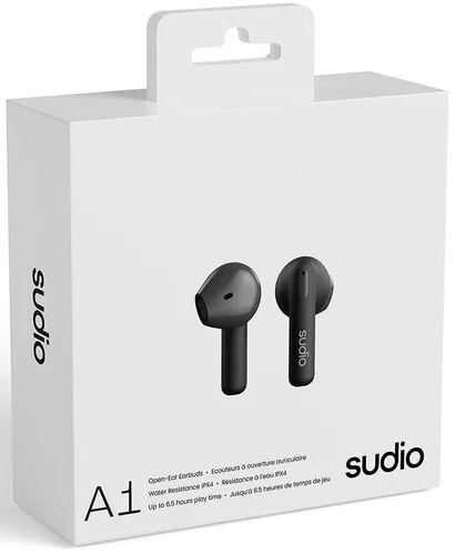 Фото - Наушники вкладыши беспроводные TWS Sudio A1 Midnight Black (A1BLK)