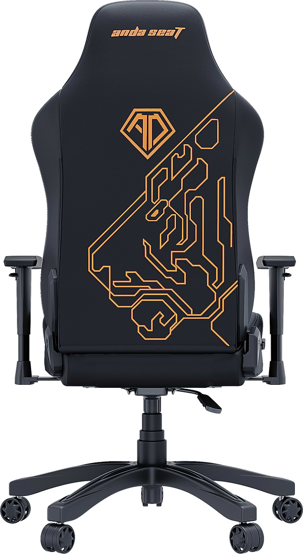 Фото - Кресло для геймеров Anda Seat Phantom 3  Tiger edition Black PVC Size L (AD18Y-14-B-PV/C)