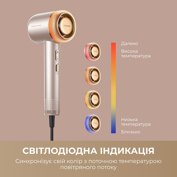 Фото - Фен Dreame Gusto G40 Pink Gold