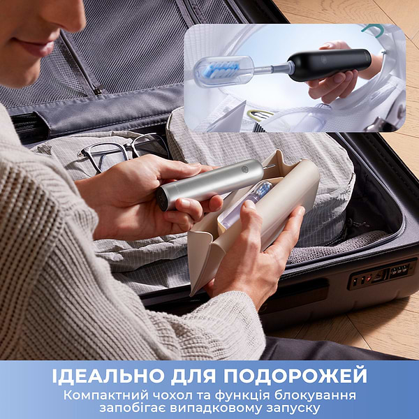 Фото - Зубная щетка электрическая Mova Fresh Pro Black (ATB15A-BK)