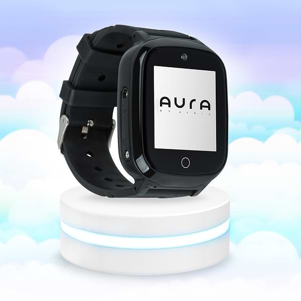 Фото - Дитячий годинник Aura A200 Tracker/WIFI Black (AUR-A200-B)