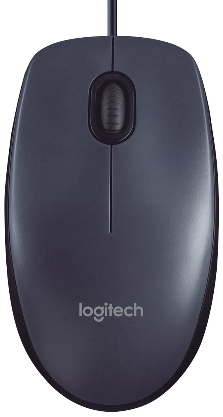 Мышь компьютерная Logitech B100 (910-003357) - Фото 1