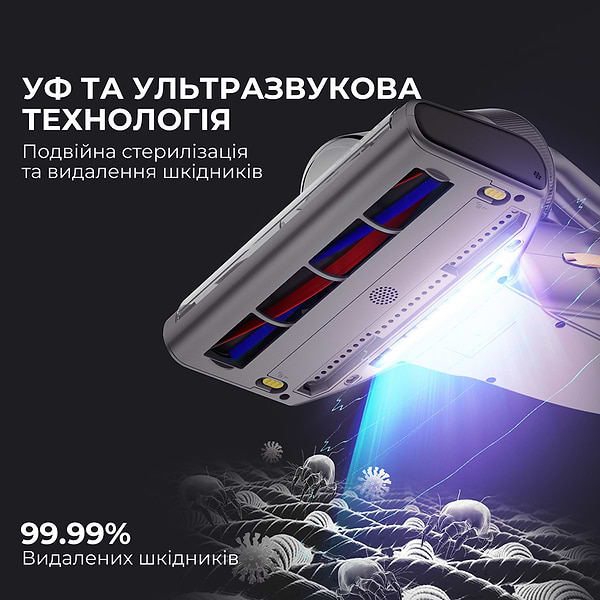 Фото - Пилосос ручний дезінфікуючий JIMMY з УФ-лампою (BX7 Pro)