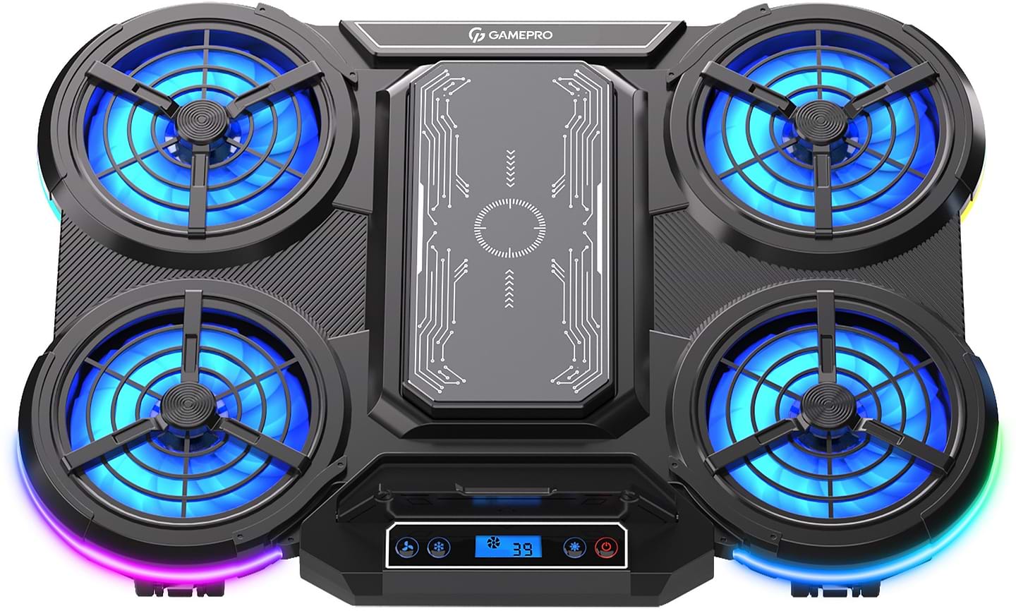 Подставка под ноутбук охлаждающая GamePro CP1450 Black - Фото 1