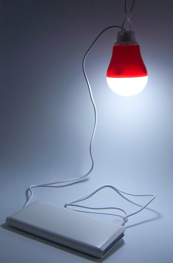 Фото - Фонарь аккумуляторный DENGOS комплект: светильник 5V, 60W и USB LED лампа 5V, 5W с кабелем 1м (DG-2LED-03)