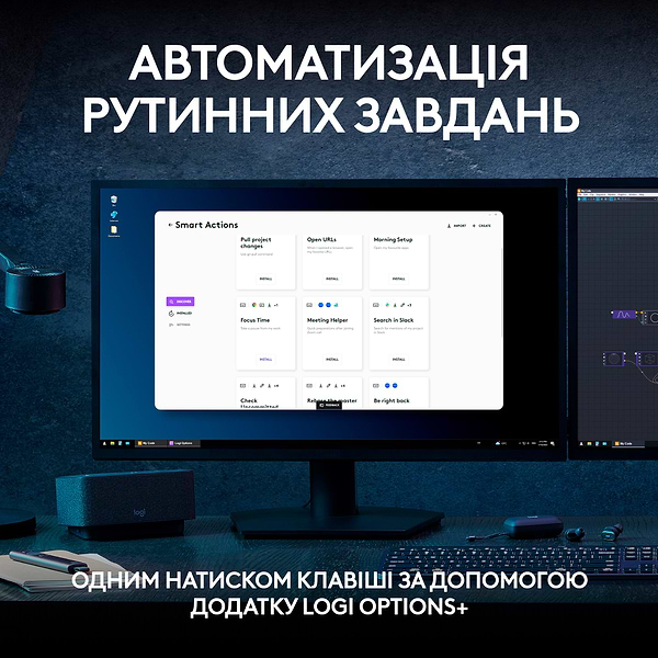 Фото - Клавиатура беспроводная Logitech MX Keys S Plus Wireless Graphite (920-011589)
