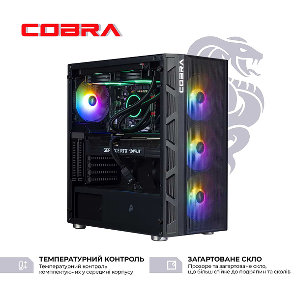 Фото - Системний блок Cobra Gaming (I17KF.32.S5.38.F3091)