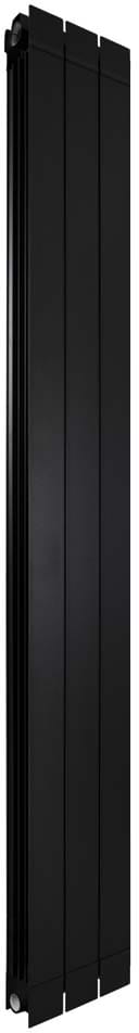 Радиатор отопления Nova Florida Ledro S/90 2000 мм Black coffee 3 секції (81GLE05403)