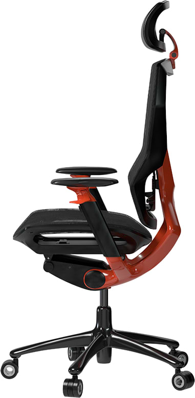 Фото - Крісло для геймерів Lorgar Grace 855 Red Black (LRG-CHR855RB)