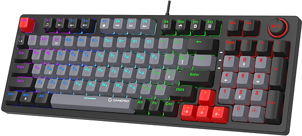 Фото - Клавіатура дротова ігрова GamePro MK120R