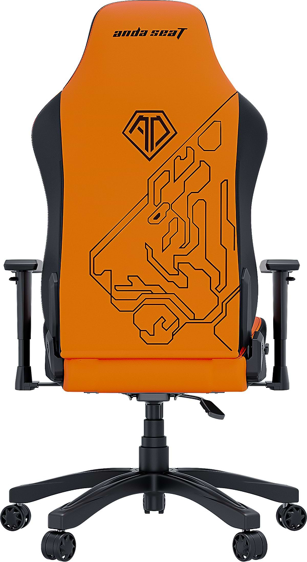 Фото - Крісло для геймерів Anda Seat Phantom 3  Tiger edition Orange PVC Size L (AD18Y-14-OB-PV/C)