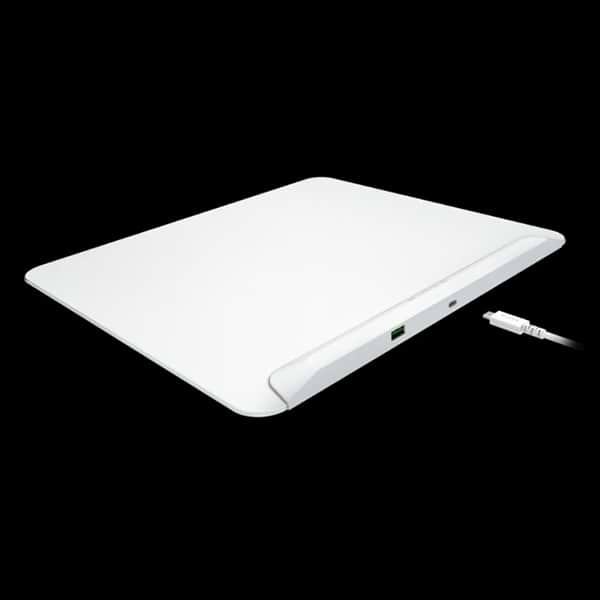 Фото - Килимок для миші ігровий Razer Firefly V2 Pro White (RZ02-04920200-R3M1)