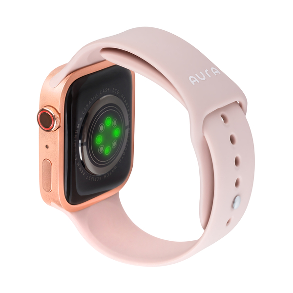 Фото - Смарт-годинник Aura X1 Pro 44mm Pink (SWAX144P)