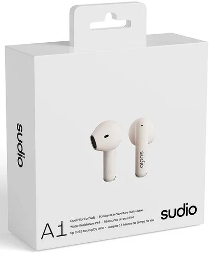 Фото - Наушники вкладыши беспроводные TWS Sudio A1 Snow White (A1WHT)