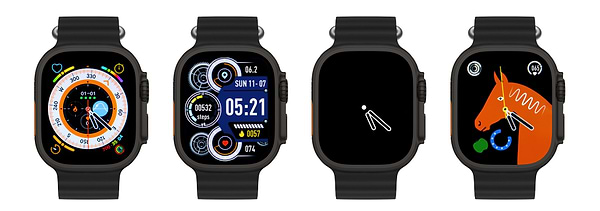 Фото - Смарт-годинник Aura X4 ProMax 53mm Black (SWAX453B)