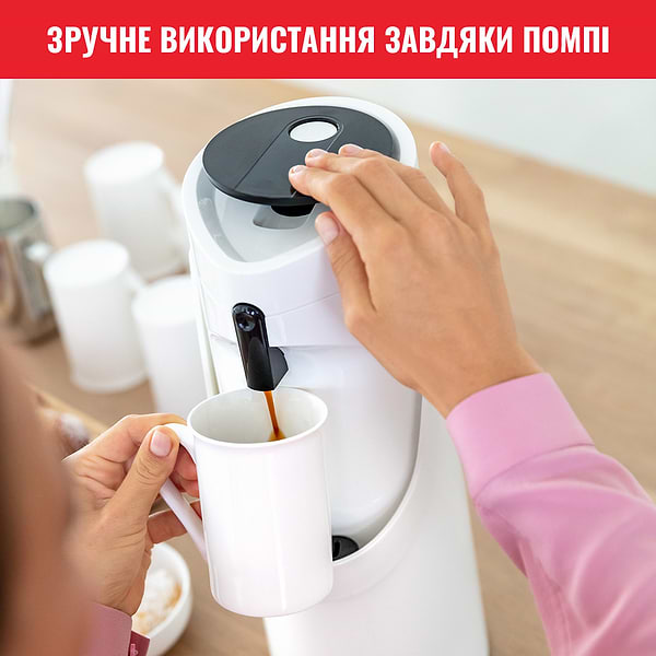 Фото - Термос Tefal K3140214 PONZA PUMP 1.9 л белый
