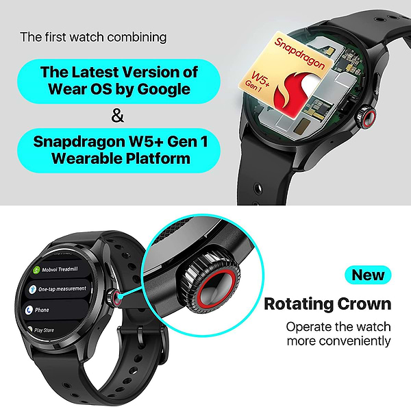 Фото - Смарт-годинник MOBVOI TicWatch Pro 5 GPS WH12088 Black