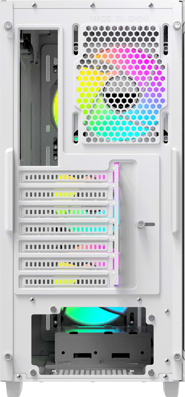 Фото - Корпус OCYPUS ATX W/O PSU GAMMA C60 WH ARGB (GAMMA-C60-WHG400XX-GL)