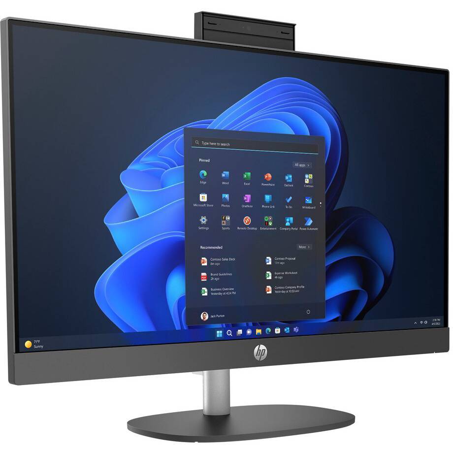 Фото - Комп'ютер-моноблок HP ProOne 245 G10 (885A0EA) Iron Gray