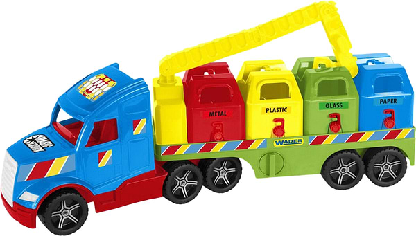 Фото - Наземна спецтехніка Wader Magic Truck Basic сміттєвоз (36321)