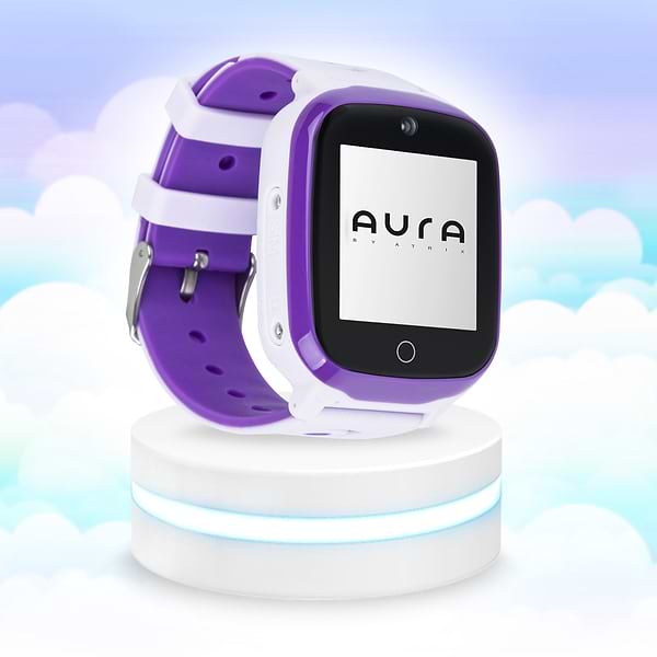 Фото - Дитячий годинник Aura A200 Tracker/WIFI Purple (AUR-A200-PL)