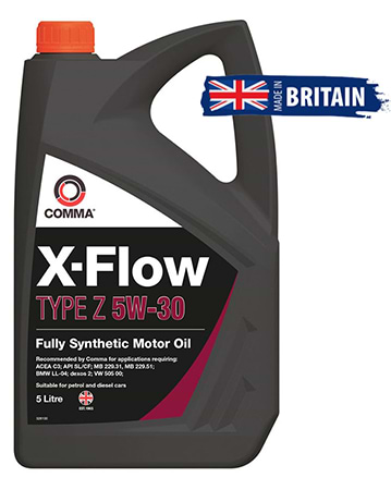 Масло для авто COMMA X-FLOW TYPE Z 5W-30 5л (XFZ5L)