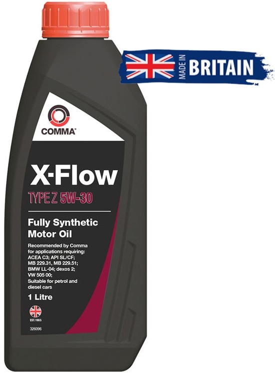 Масло для авто COMMA X-FLOW TYPE Z 5W-30 1л (XFZ1L)