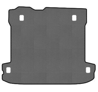 EVA коврик в багажник авто EVAtech для Pajero Wagon (V60) 5-doors Mitsubishi 2000-2007 3 поколение SUV EU (MT1683B1RGB)