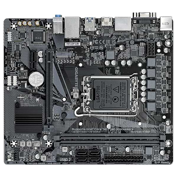 Фото - Материнська плата Gigabyte H610M S2H V3 DDR4