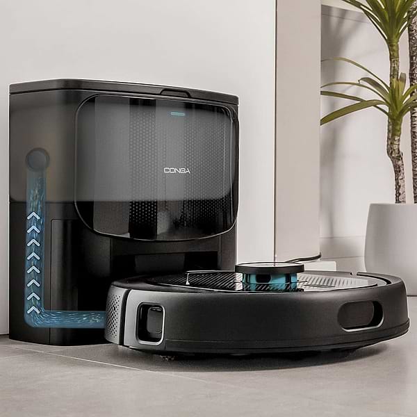 Фото - Робот-пылесос моющий Cecotec Conga 9590 Spin Revolution Ultra Power Home (A01_EU01_100146)