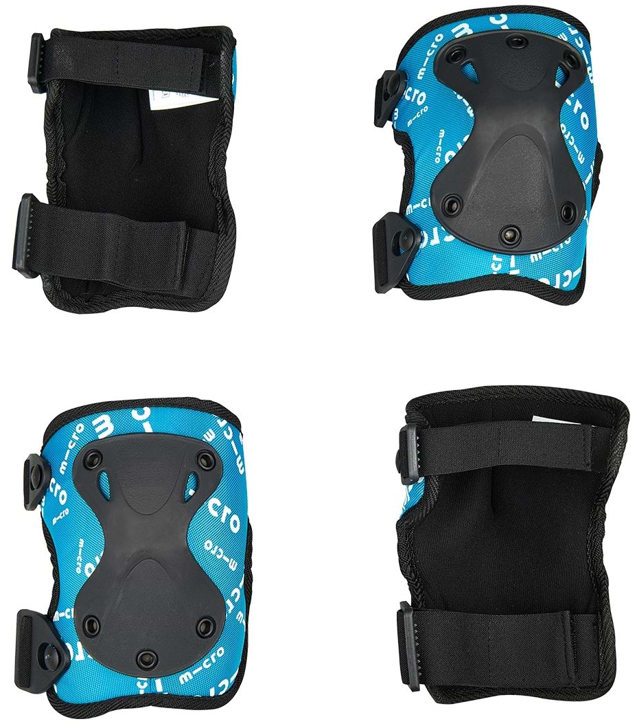 Комплект захисту Micro Налокітники та наколінники - СИНІЙ (лок. 17-21 см, кол. 25-31 см, М) (AC8028)