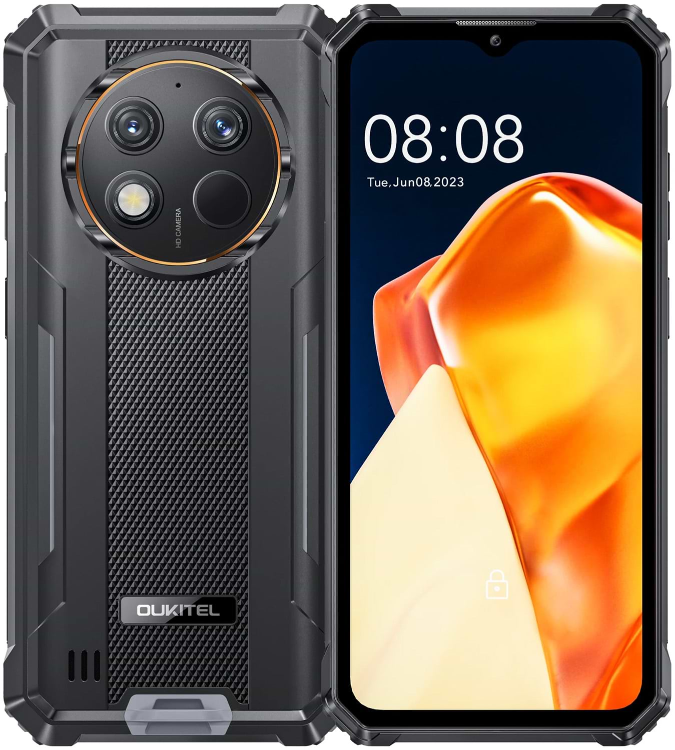 Смартфон OUKITEL G1 6/256GB NFC Black - Фото 1