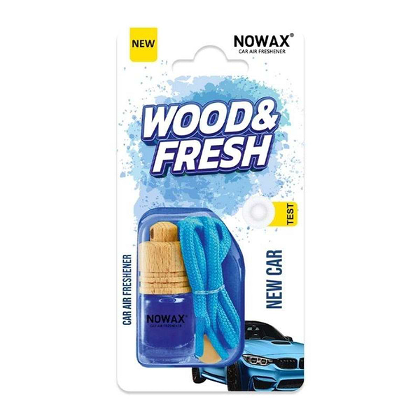 Фото - Ароматизатор для авто NOWAX WOOD&FRESH - New Car (NX92075)