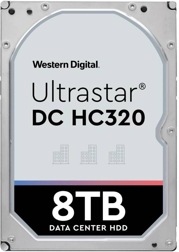 Жорсткий диск внутрішній Western Digital SATA 8.0TB Ultrastar DC HC320 7200rpm 256MB (0B36404) - Фото 1