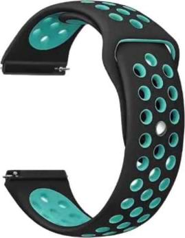 Фото - Ремешок для смарт-часов BeCover Nike Style for LG Watch Sport W280A Black-Blue (705710)