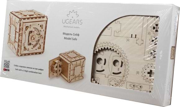 Фото - 3D пазлы Ugears Сейф (70011)